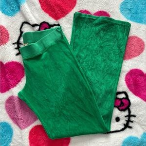 Juicy Couture Vintage Green Track Pants
